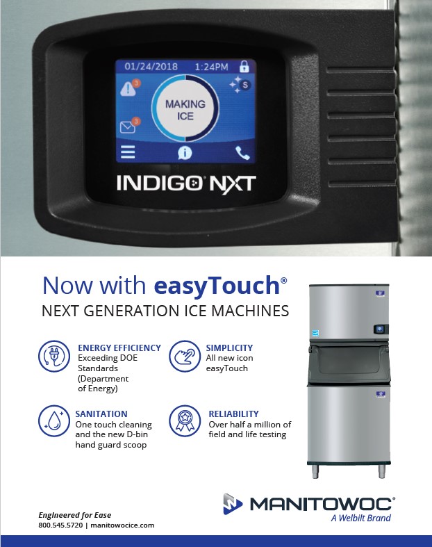 Manitowoc Ice Machine Indigo Nxt I620 Aj Baker And Sons 