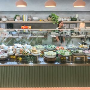 The Milk Bar Noosa QLD - Salad Counter
